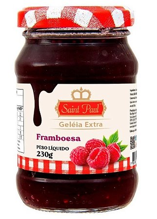 Geleia de Framboesa 230g Saint Paul