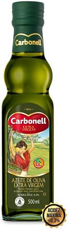 Azeite de Oliva Espanhol Extravirgem 500ml Carbonell