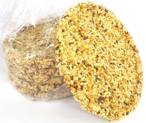 Torrone de Gergelim, Linhaça e Chia 125g