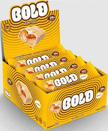 Barra de Proteína sabor Banoffee Display 720g Bold