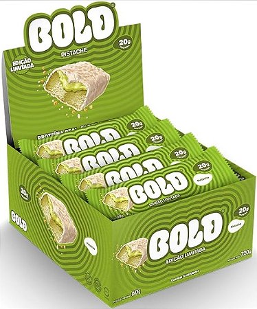 Barra de Proteína sabor Pistache Display 720g Bold