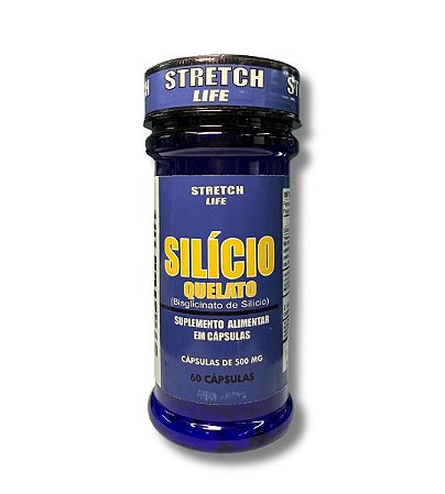 Capsula de Silício Quelato 60cp Stretch Life