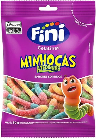 Minhocas Cítricas 500g Fini