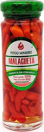 Pimenta Malagueta 200g Fogo Mineiro