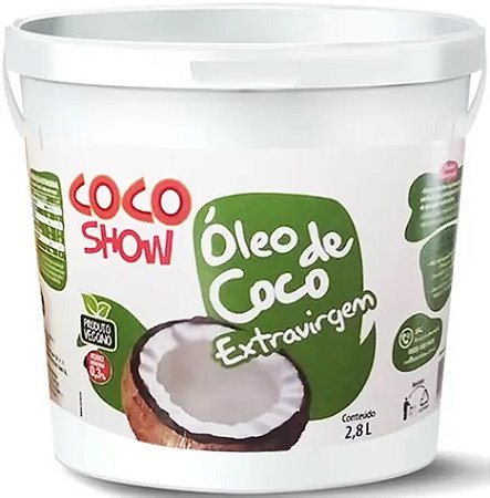 Óleo de Coco Extravirgem 2,8L Coco Show