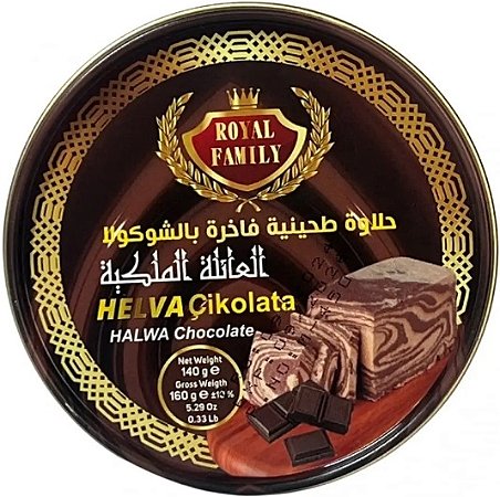 Halawi com Chocolate 140g Royal Family