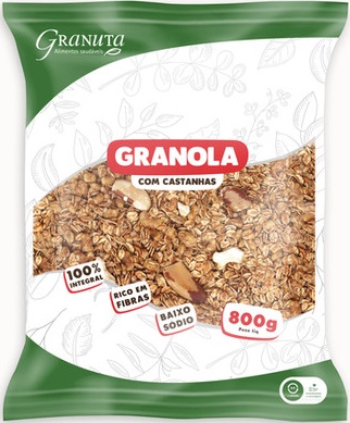Granola com Castanhas 800g Granuta