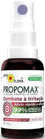 Propomax Clinical Própolis Spray Combate á Irritação 30ml Apis Flora