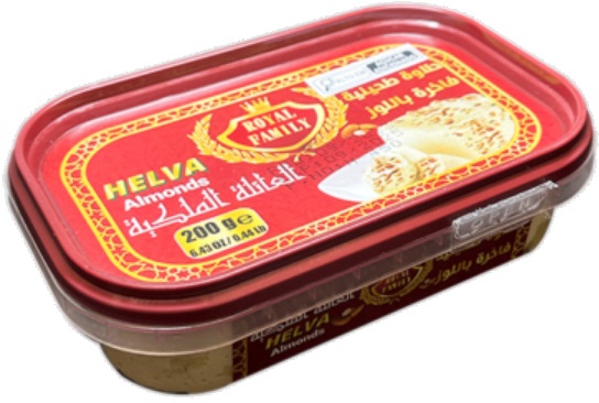 Halawi com Amêndoa 200g Royal Family