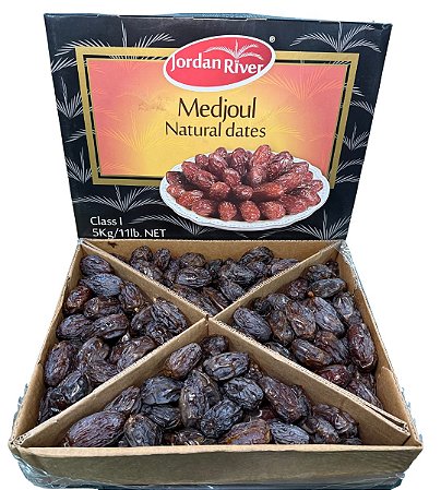 Tâmara Premium Class I 5kg Jordan River (Preta)