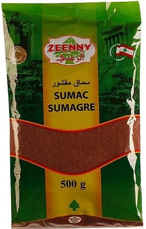 Sumac Moído 500g Zeenny