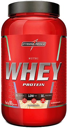 Nutri Whey Baunilha Pote 900g Integralmedica