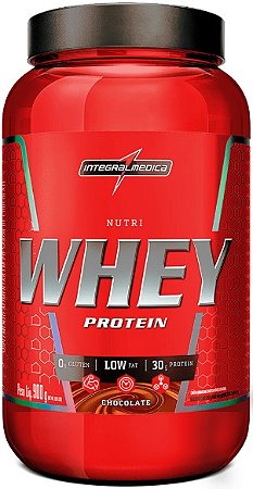 Nutri Whey Chocolate Pote 900g Integralmedica