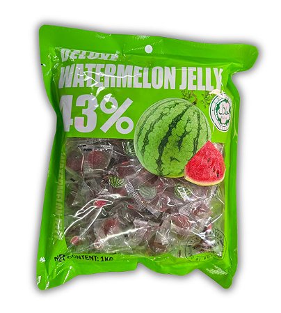 Mini Bala de Melancia Jelly 1kg