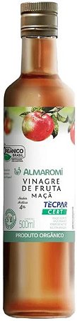 Vinagre de Maçã Orgânico 4% 500ml Almaromi