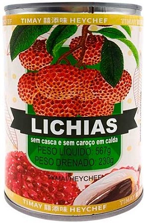 Lichia em Calda 567g Timay
