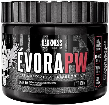 Évora PW sabor Uva 150g Integralmedica Darkness