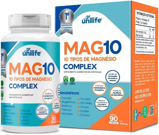 Capsula Mag10 Complex 90cp Unilife