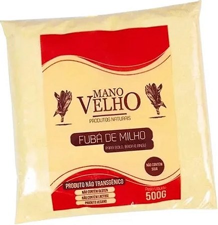 Fubá de Milho 500g Mano Velho