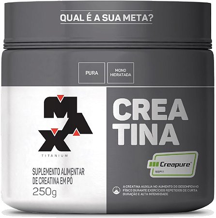 Creatina Creapure 250g Max Titanium