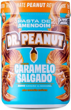 Pasta de Amendoim sabor Caramelo Salgado 400g Dr. Peanut