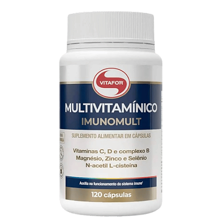 Imunomult Multivitamínico 120 Cápsulas Vitafor