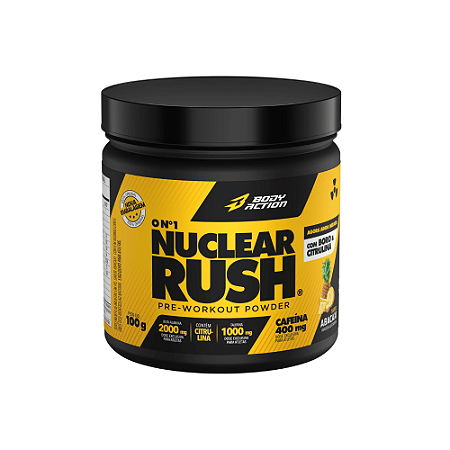 Nuclear Rush Sabor Abacaxi 100g BodyAction