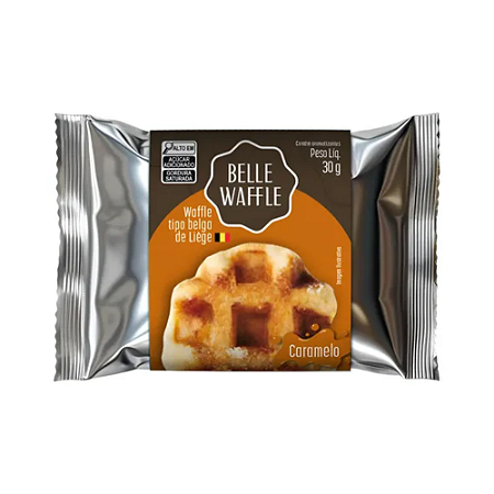 Belle Waffle Sabor Caramelo 30g