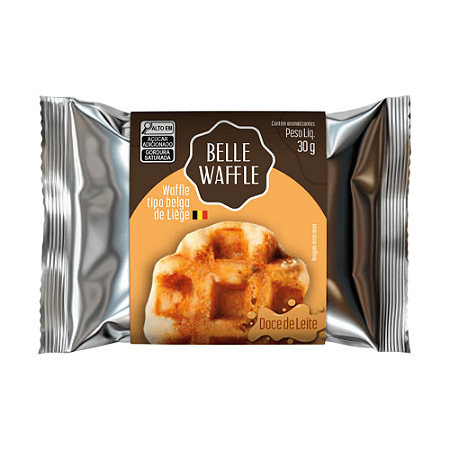 Belle Waffle Sabor Doce de Leite 30g