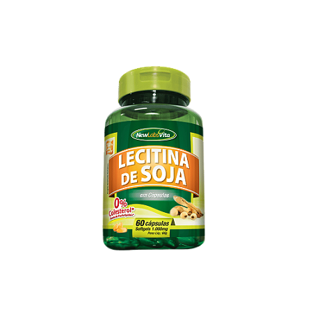 Leticina de Soja 60 Cápsulas New Labs Vita