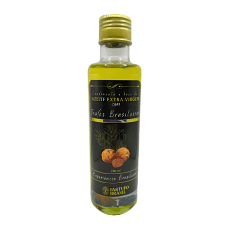 Azeite Extra Virgem Com Trufas Brasileiras 250ml Tartufo Brasil