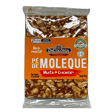 Pé de Moleque Crocante 120g DaColonia
