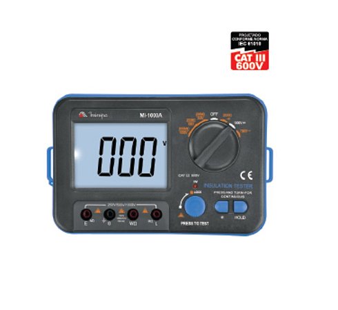 Megômetro Digital Minipa MI-1000A