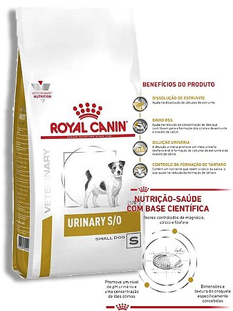Ração Royal Canin Urinary Small Dog Cães Adultos de Raças Pequenas com Doenças do Trato Urinário - 2kg