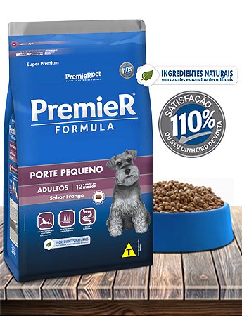 Ração Seca PremieRPet Premier Fórmula Frango para Cães Adultos Raças Pequenas - 15Kg