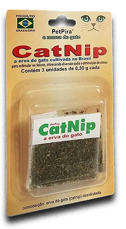 Erva do Gato "Cat Nip" Pet Pira - 90Gr