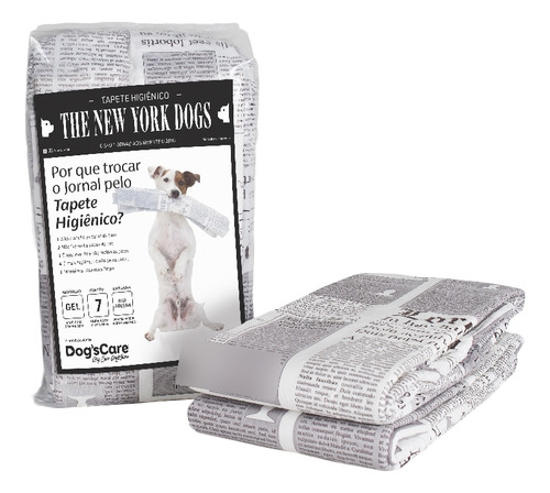 Tapete Higienico NY Dogs 07 Un - 82 X 60 CM