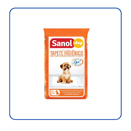 Tapete Higienico Sanol 30 Un - 80 X 60 CM