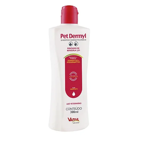 Shampoo Pet Dermyl 300 Ml
