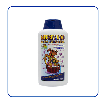 Shampoo Mersey Antipulgas 500 Ml