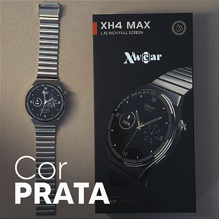 XH4 Max | Smartwatch Executivo