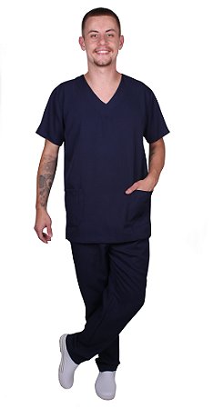 Conjunto Cirúrgico Masculino Liso