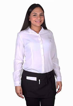 Avental Cintura Curto - Oxford