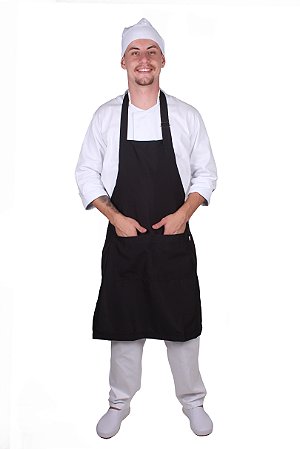 Avental Ferreiro com Bolso - Oxford