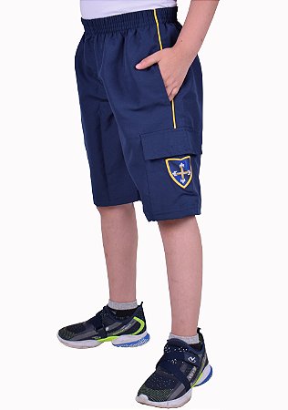 MRW006 - Bermuda Masculina - Ensino Fundamental / Ensino Médio