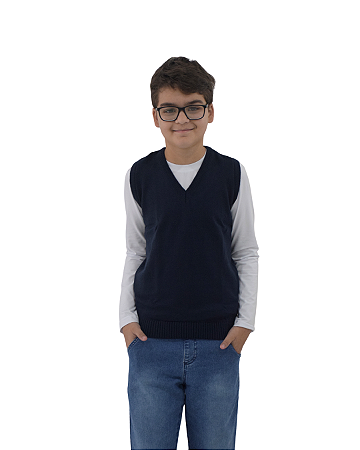 Colete Infantil de Lã