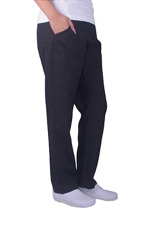 Calça Unissex C/Elástico na Cintura - Oxford Plus