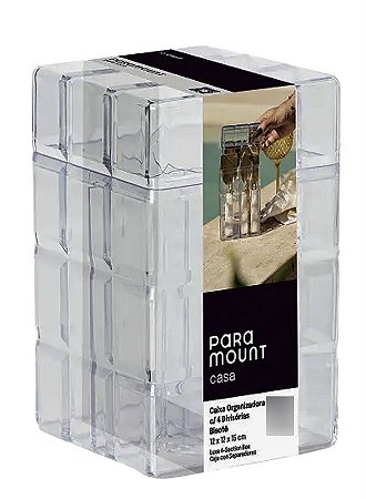 Organizador Bisote Com 4 Divisórias