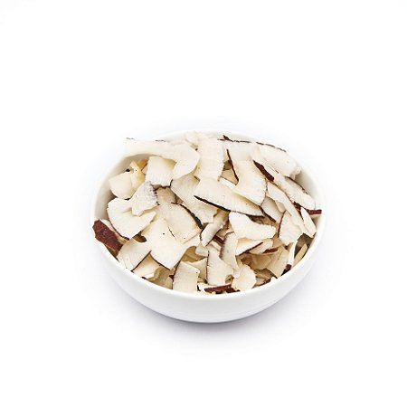 Chips De Coco Sem Açúcar Com Borda Granel - Empório Dadário