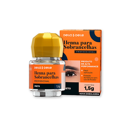 Henna Della & Delle Preto 1,5g